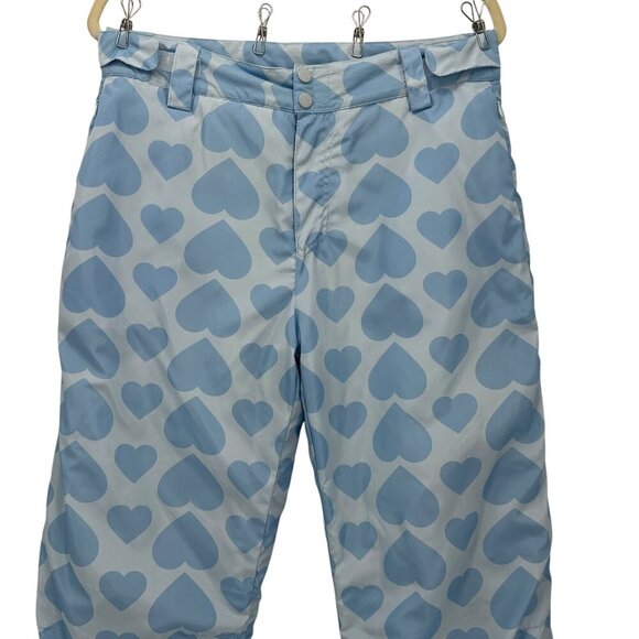 Hello Kitty and Friends x Forever 21 Blue Heart Snow Ski Pants Womens Large - Picture 2 of 12